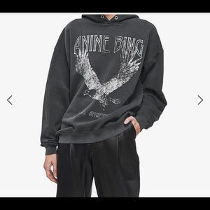 SOLD - NWT Anine Bing Rowe Eagle Hoodie